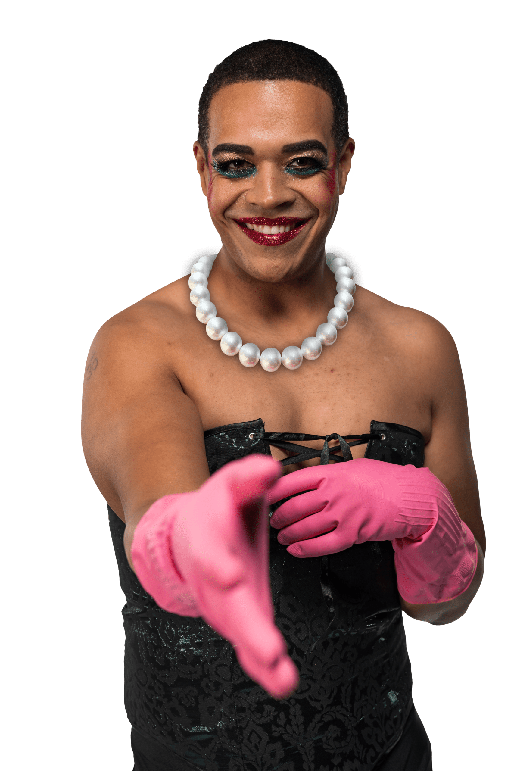 green emerald velvet dress Rocky Horror Picture Show: Frank N Furter Little Shop of Horrors Costumery &  Pop-Culture Emporium main image 1