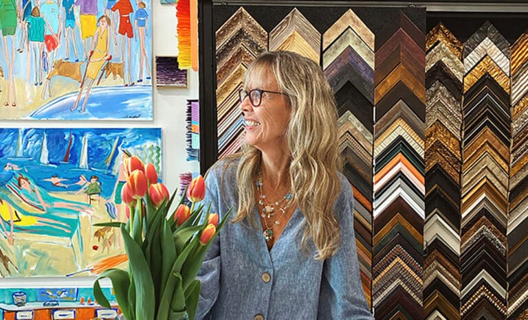 Leslie Curran is the owner and proprietor of ARTicles Gallery in St. Petersburg, Fl