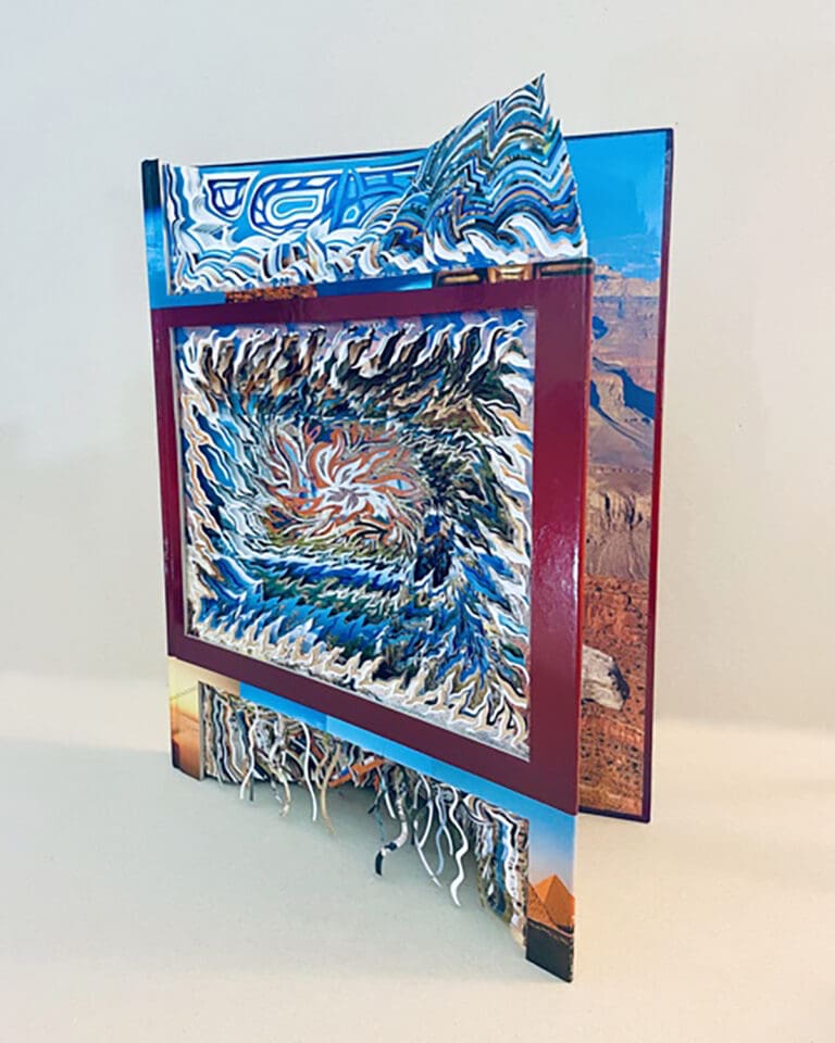 Brenda McMahon Gallery Hosts Award-Winning Book Excavation Artist Ted Wray this November