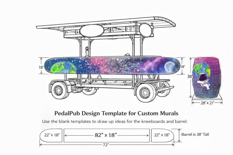 Astronaut and artist Nicole Stott will join two local muralists as they transform a PedalPub bike into a rolling piece of public art during a live painting event in downtown St. Petersburg.