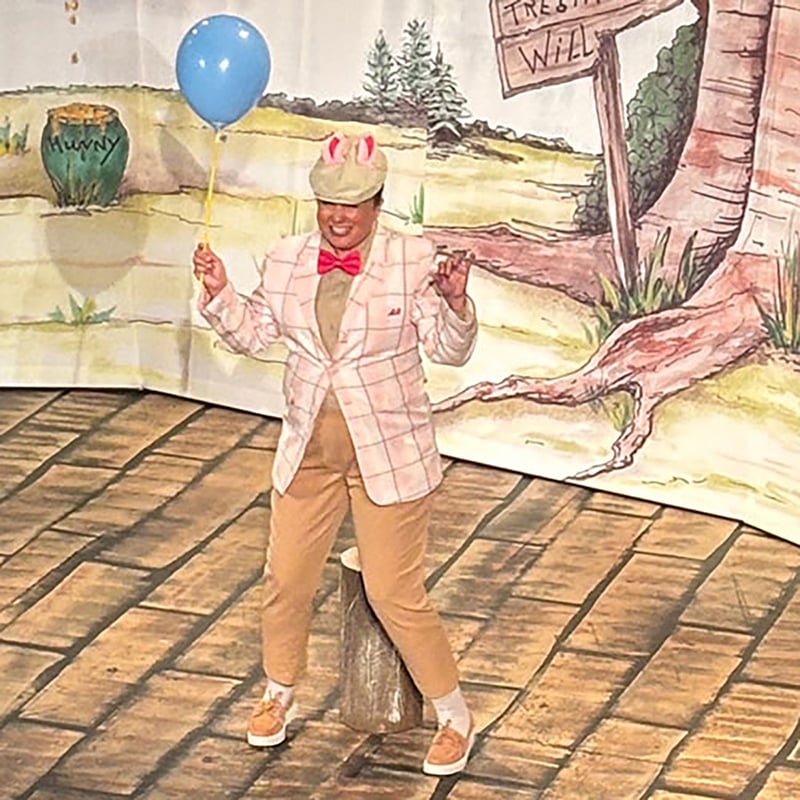 2025 ACT for Youth performs Winnie-the-Pooh for schools on a field trip